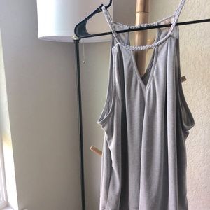PIXLEY ribbed tank top